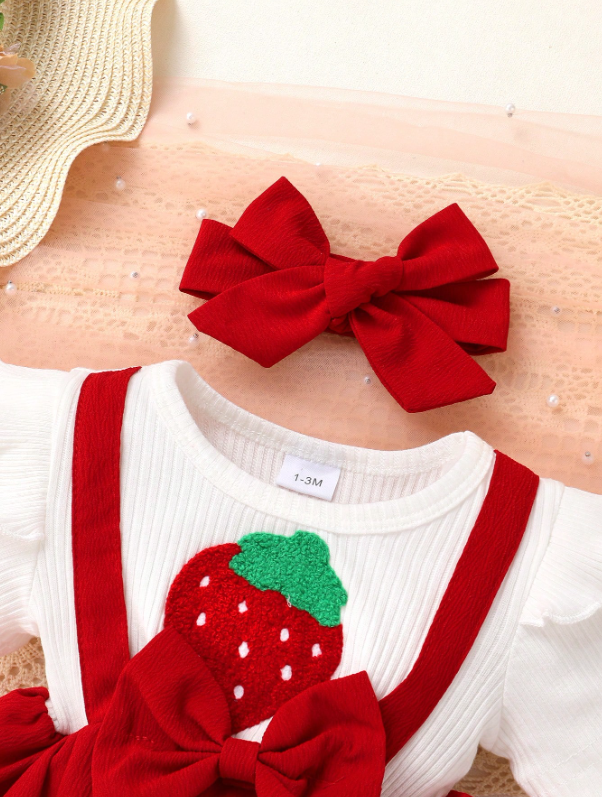 Elegant &amp; Sweet Cute Baby Girls Romper Dress