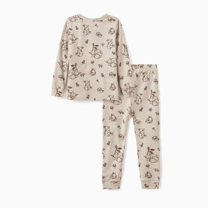PatPat Toddler / Kids Pajamas with Soft Tencel Lyocell Wool Blend ( 2-piece sleepwear )