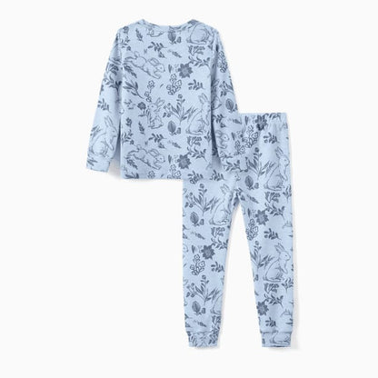 PatPat Toddler / Kids Pajamas with Soft Tencel Lyocell Wool Blend ( 2-piece sleepwear )