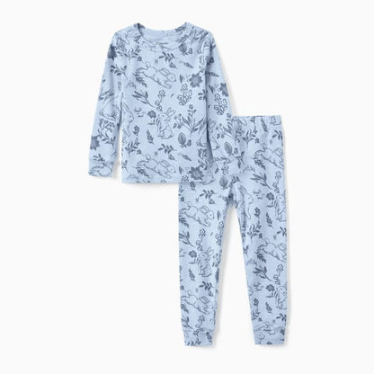 PatPat Toddler / Kids Pajamas with Soft Tencel Lyocell Wool Blend ( 2-piece sleepwear )